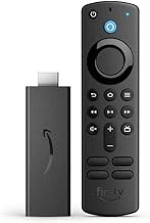 Amazon Fire TV Stick with Alexa Voice Remote (includes TV controls), free & live TV without cable or satellite, HD streaming device