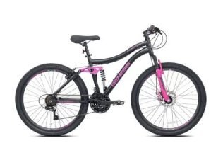 Kent Genesis 26 in. Maeve Women’s Mountain Bike, Black and Pink