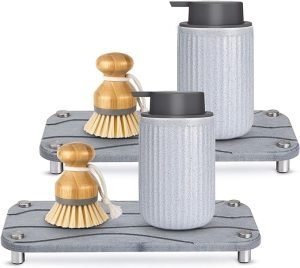 Home Sink Caddy 2pcs Dries Instantly Kitchen Sink Organizer
