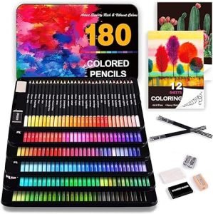 50%OFF 180 Colored Pencils Set