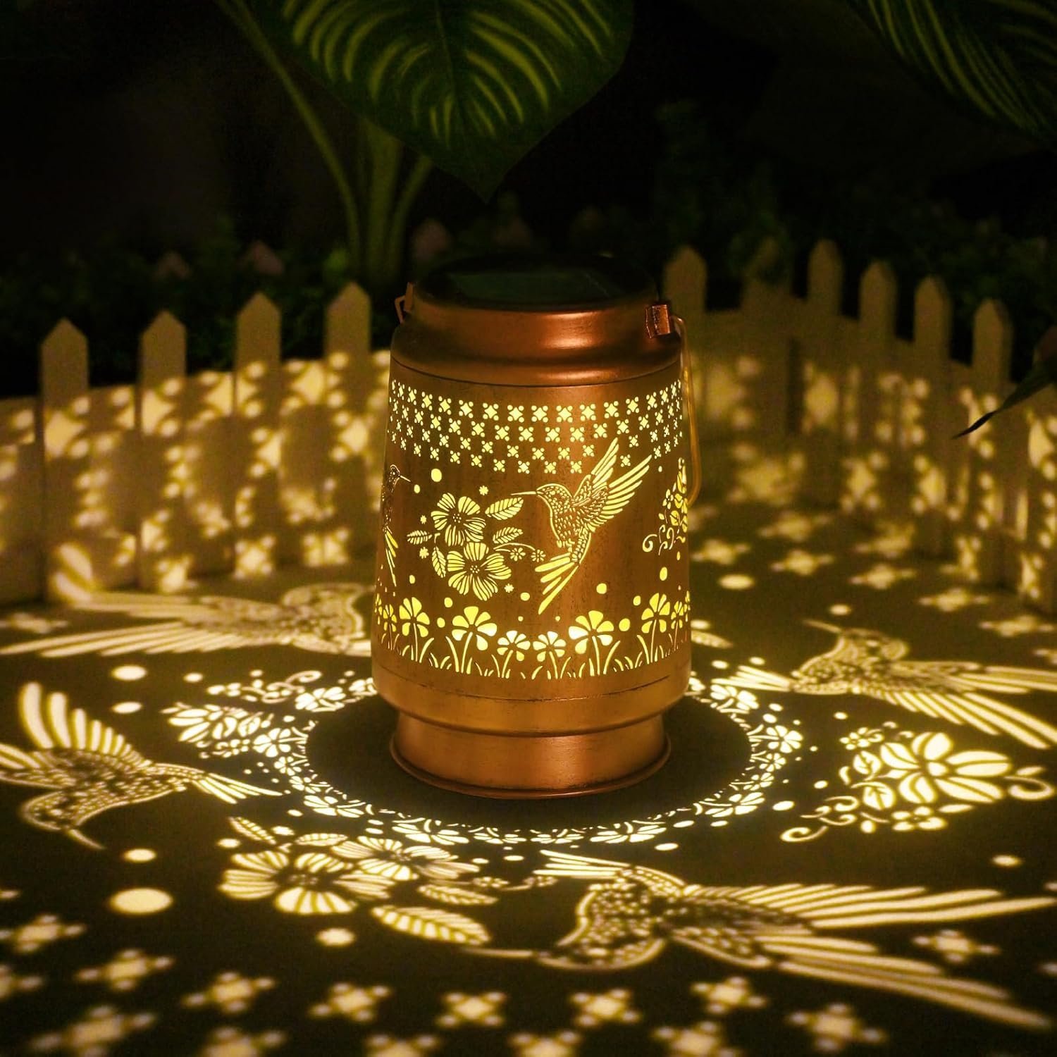 Garden Decor Hummingbird Solar Lanterns