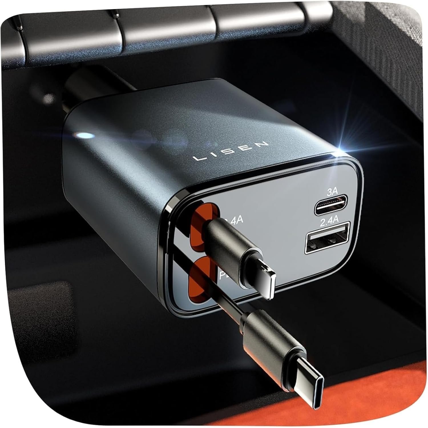 Retractable Car Charger