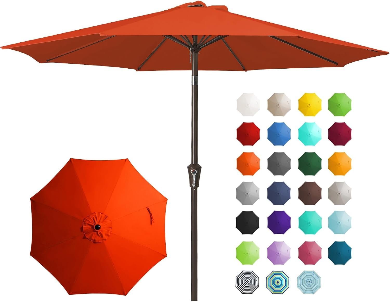 9FT Outdoor Patio Umbrella