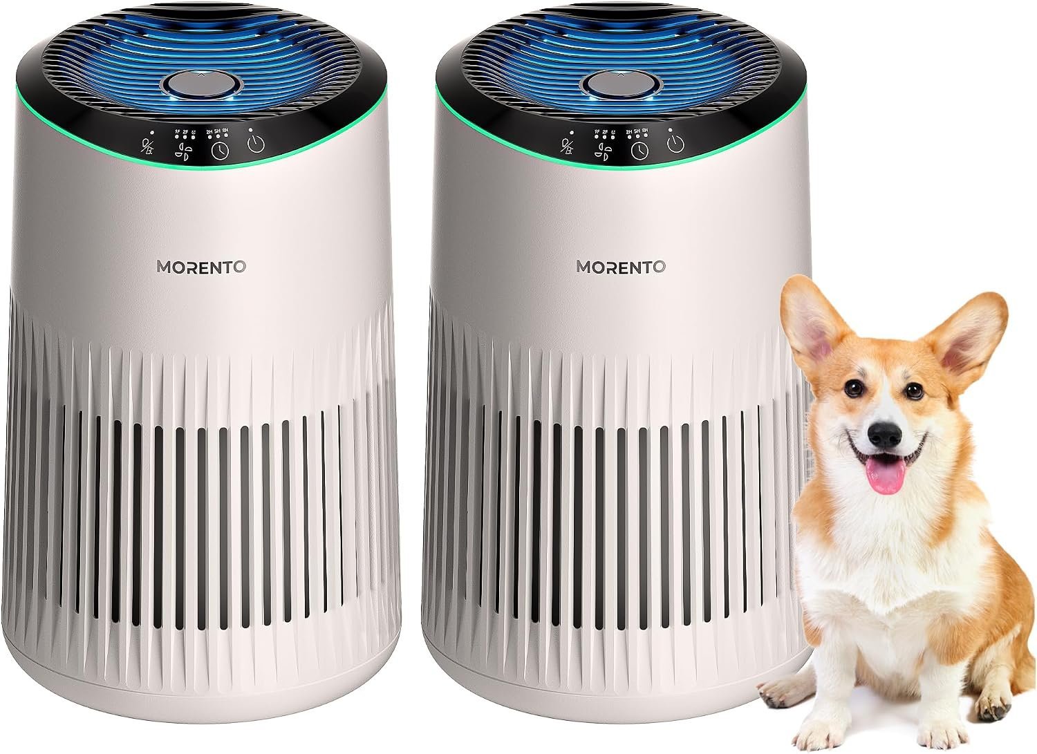 Air Purifier for Bedroom & Home 2 pack