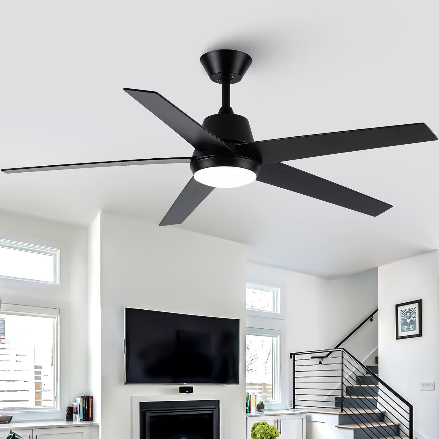 52-Inch Ceiling Fan with Lights