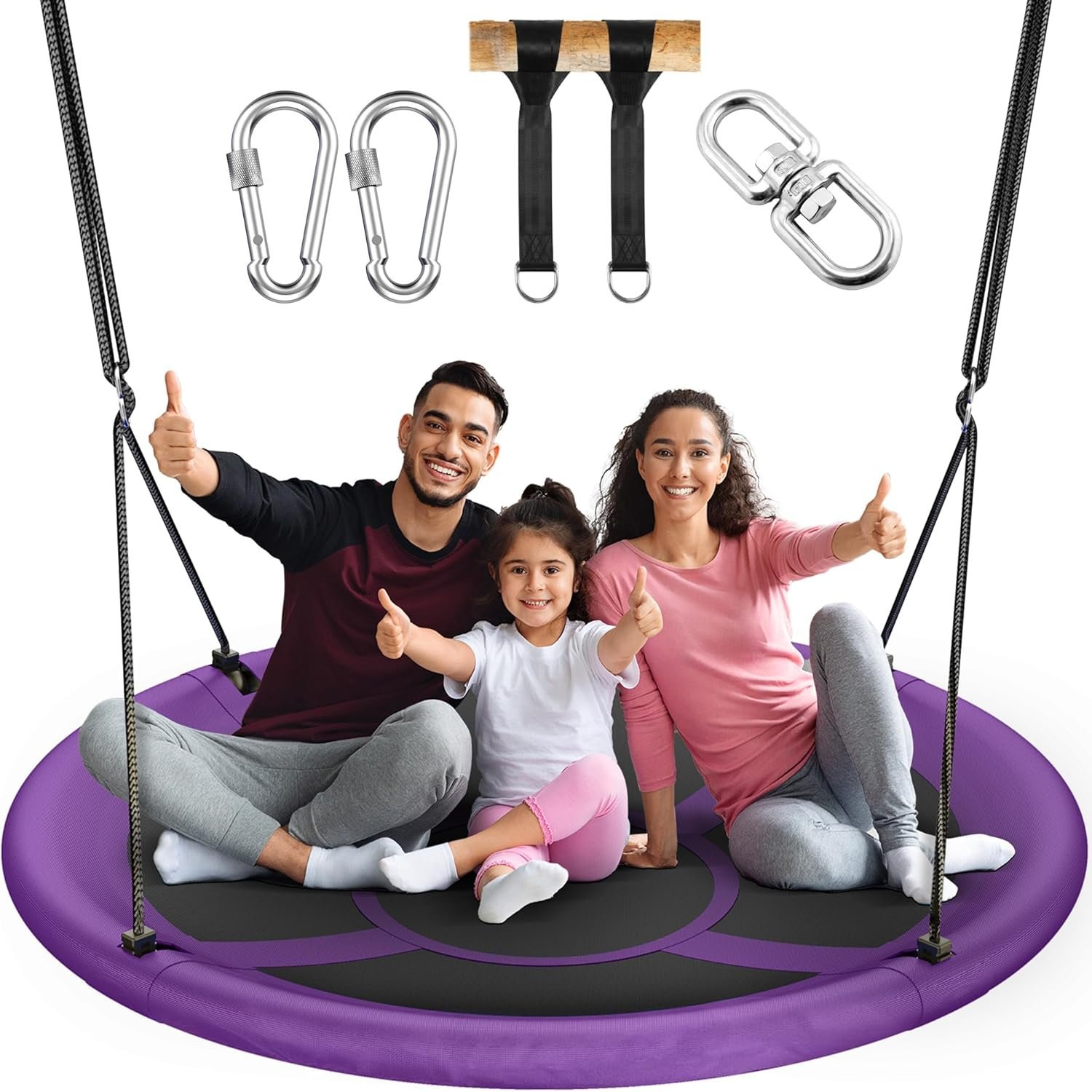 43-Inch Saucer Tree Swing