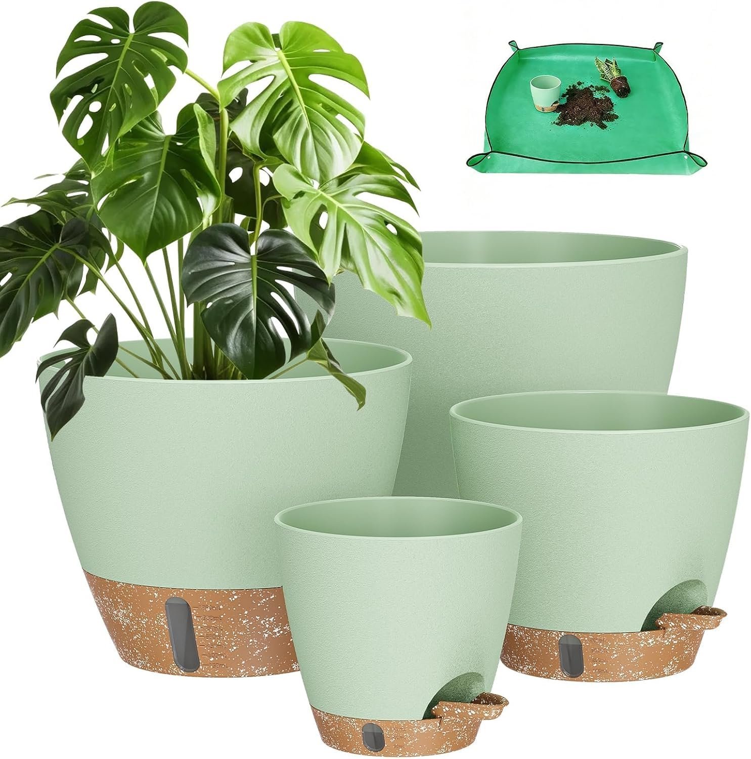 Self-Watering Plant Pots