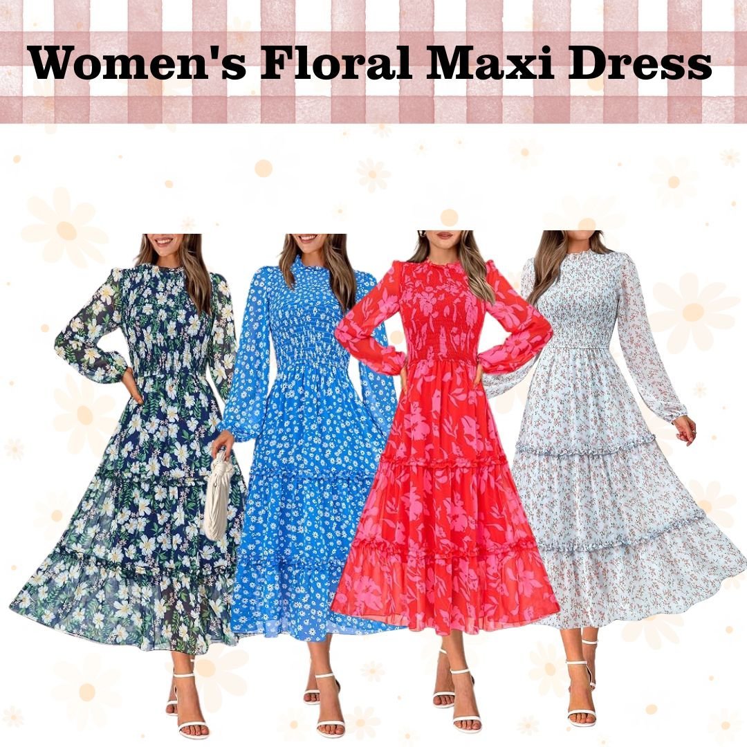 Women’s Floral Maxi Dress