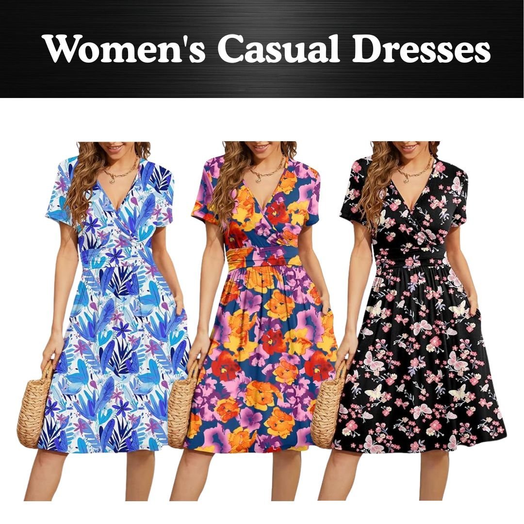 Women’s Short Sleeve Casual Dress