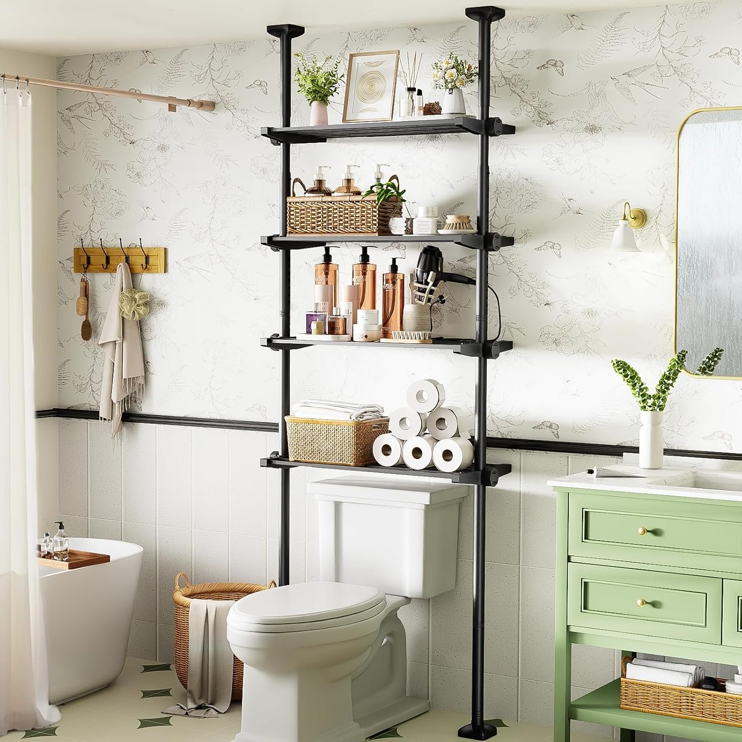 Over-the-Toilet Storage Shelf
