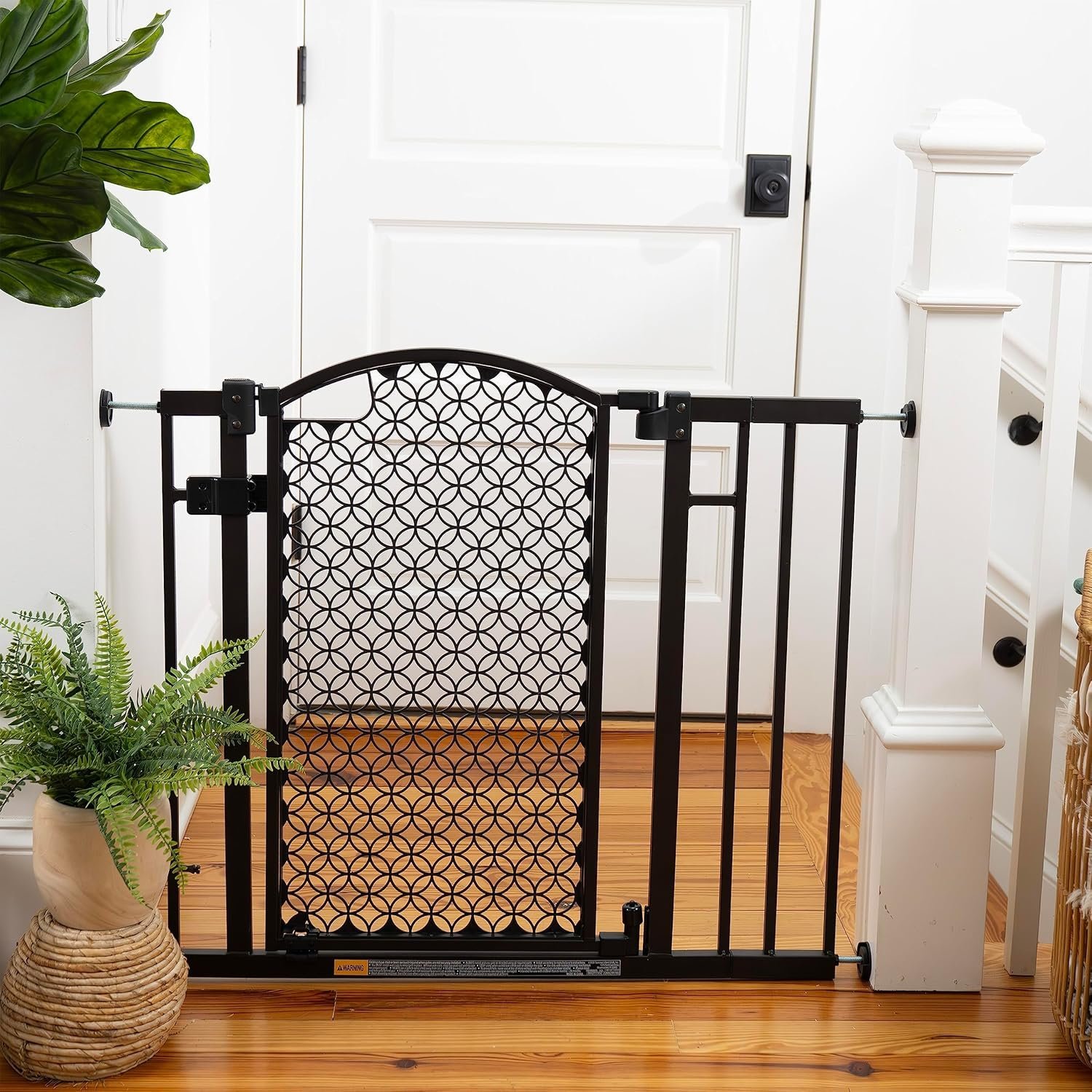 Decorative Panel Tall Baby Gate & Dog Gate