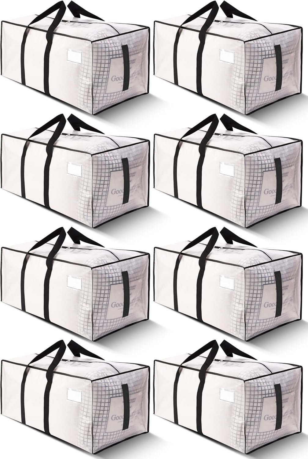 8 Pack Large Strong Moving Bags