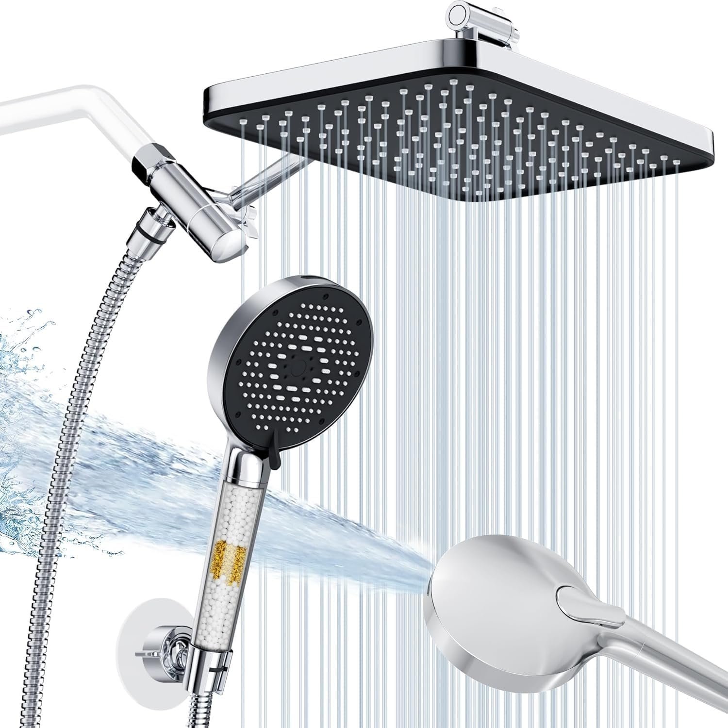 12-Inch Wide Rain Shower Head