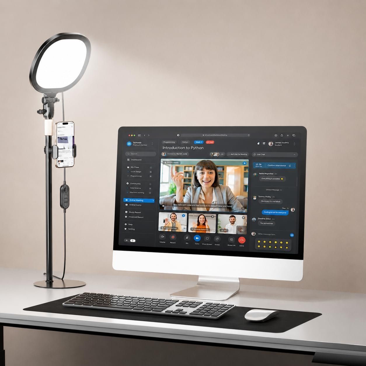 Ring Light for Desk