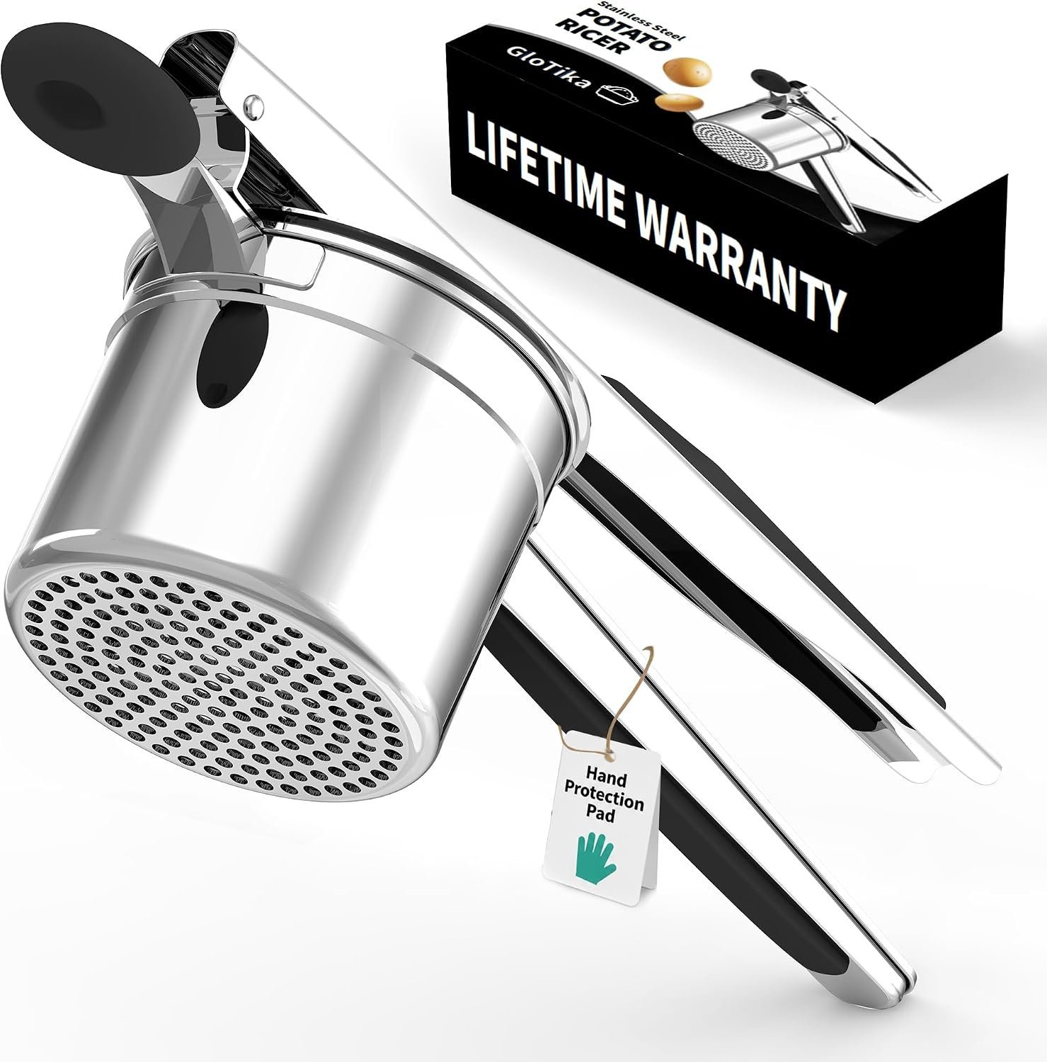 Stainless Steel Potato Masher Ricer