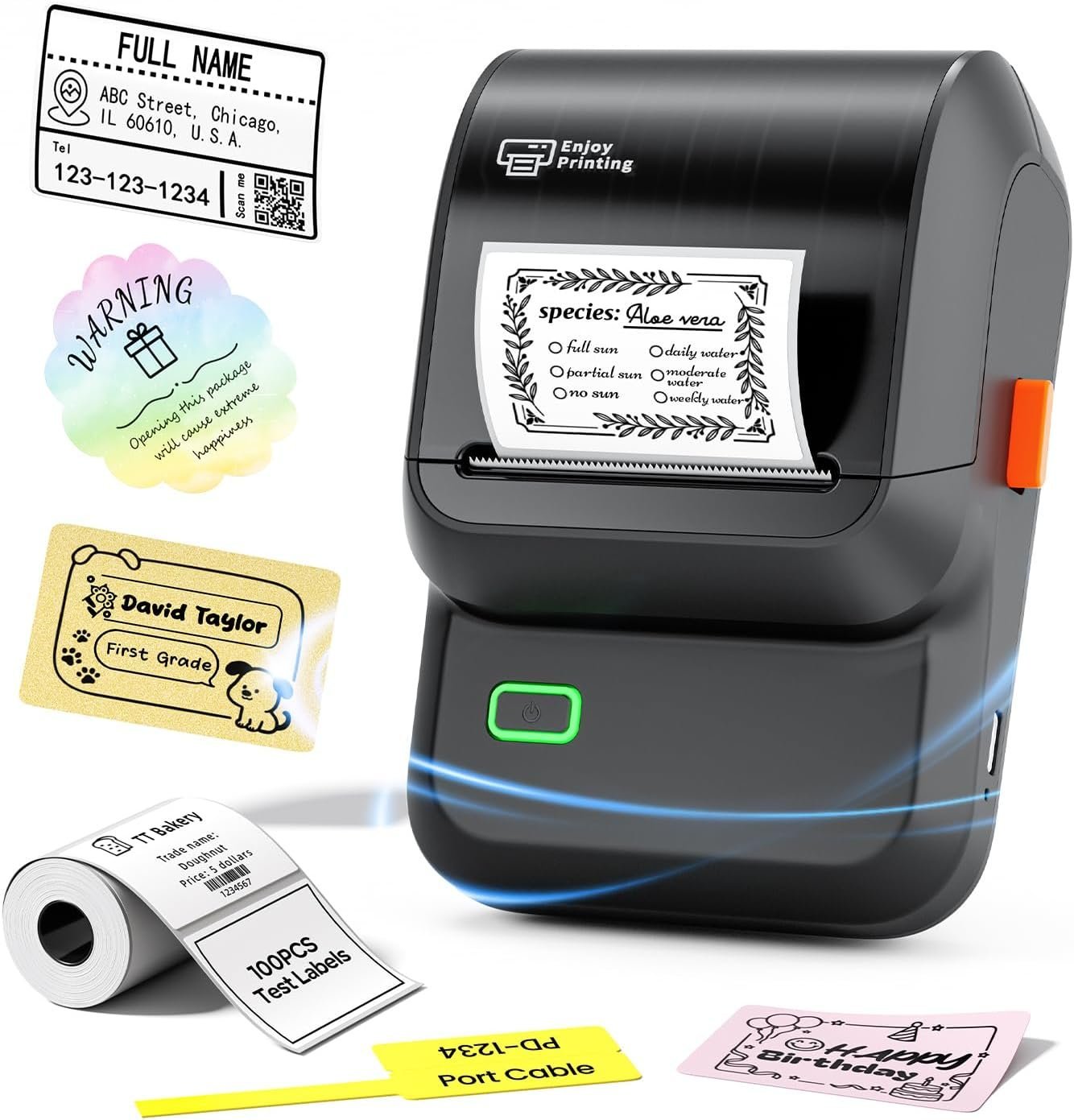 Label Maker Machine with Tape