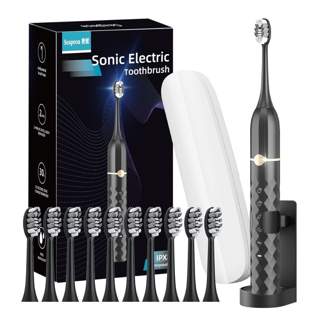 Sonic Electric Toothbrush Set