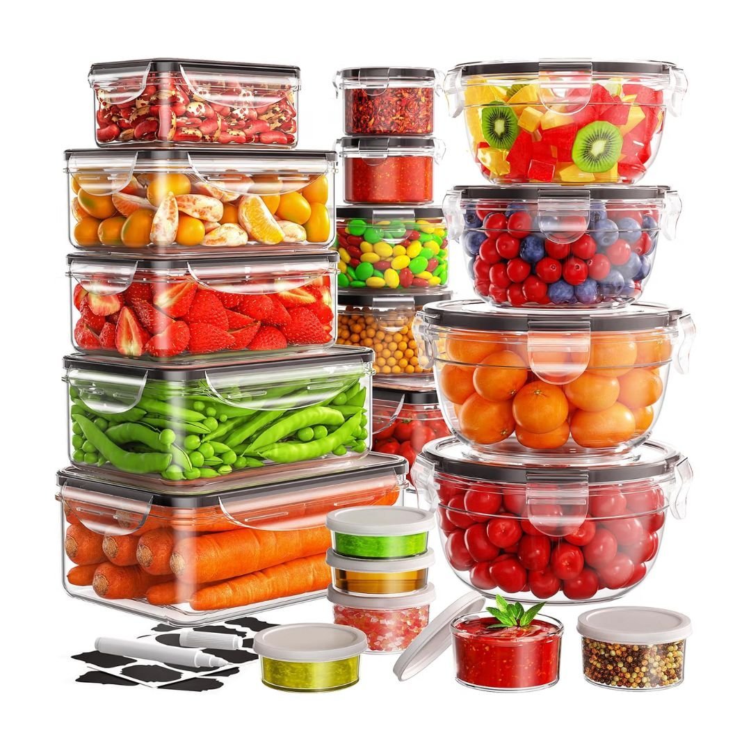 40 Pcs Food Storage Containers