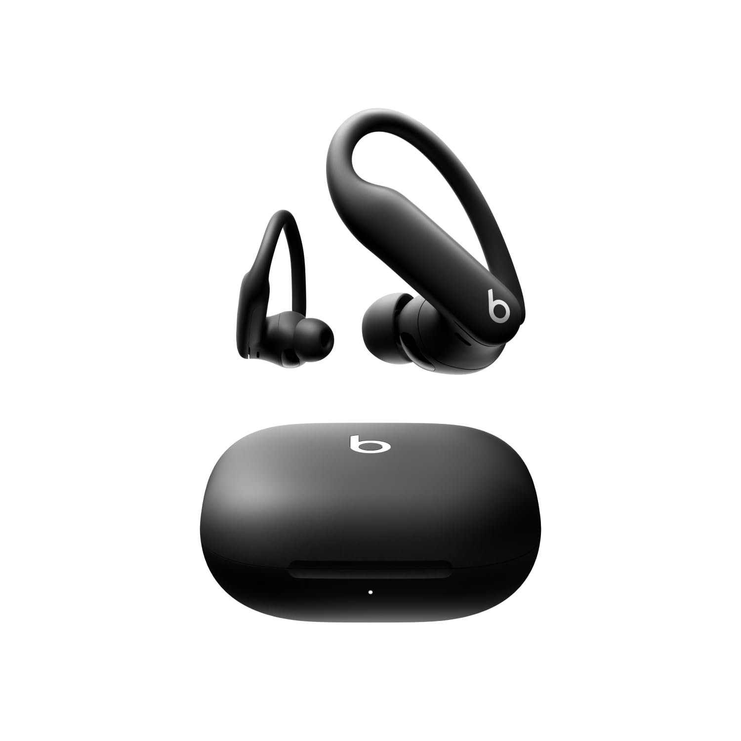Beats Powerbeats Pro 2 – Wireless Noise Cancelling Workout Earbuds with Secure- Fit Earhooks, Up to 45-Hour Battery with Charging Case, Sweat & Water Resistant, Heart Rate Monitoring – Jet Black