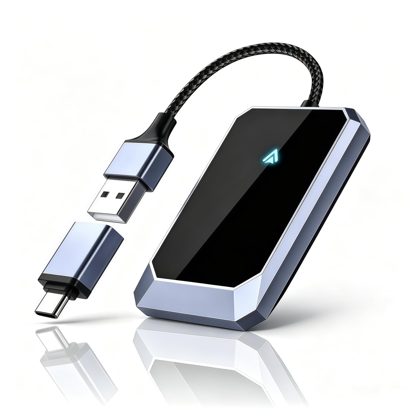 Android Auto Wireless Adapter – Instant Connection, Upgrade carplay 2026 | Wireless android auto adapter, Easy Setup, Compatible Speaker Systems with Android 10+, Voice Control Cars from 2015