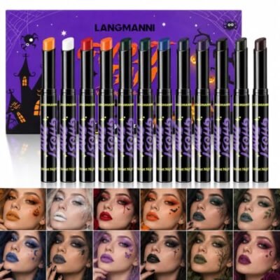 12 Colors Halloween Lipstick Set