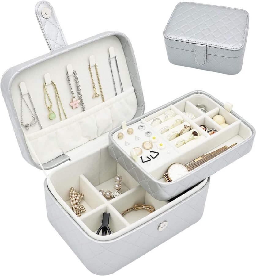 2-Layer Jewelry Travel Case