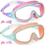 2 Pack Kids Swim Goggles