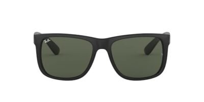 Ray-Ban RB4165 Square Sunglasses – Black/Green