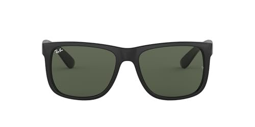 Ray-Ban RB4165 Square Sunglasses – Black/Green