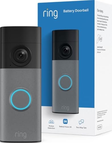 Ring Battery Doorbell 2K with Enhanced Features