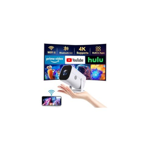 YGSKK Mini Projector with Wireless Capabilities