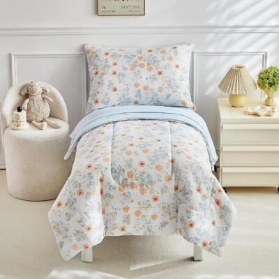 4 Pieces Toddler Bedding Set