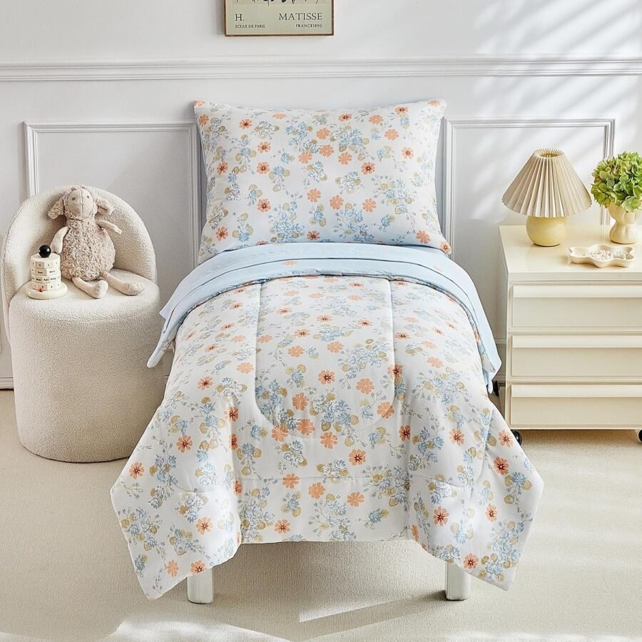 4 Pieces Toddler Bedding Set