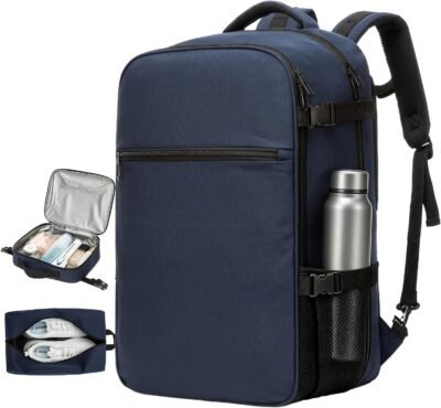 40L Carry-On Travel Backpack for Men and Women