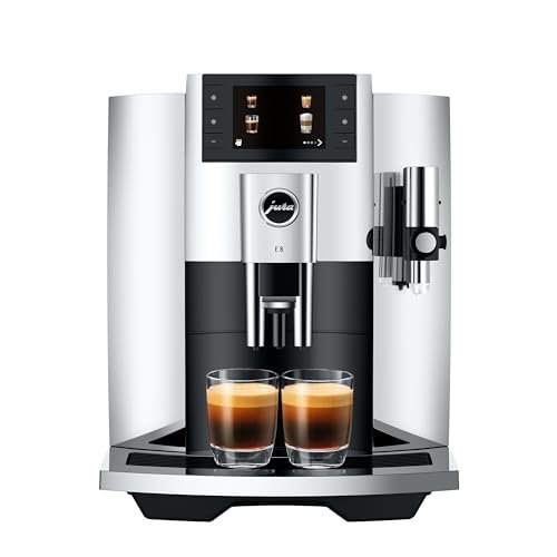 Jura E8 Chrome Automatic Coffee Machine