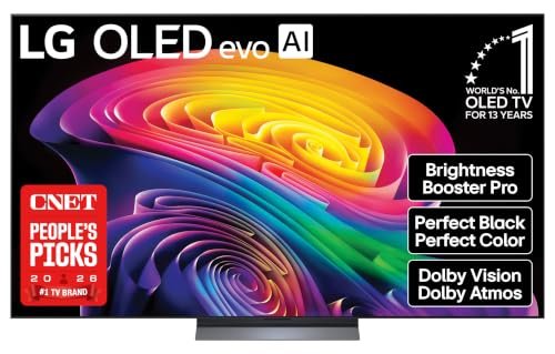 LG 77-Inch OLED evo C6 4K Smart TV