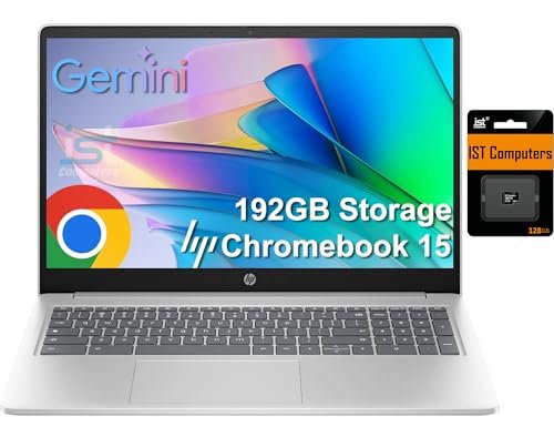 HP Chromebook 15 – 15.6″ Efficient Laptop