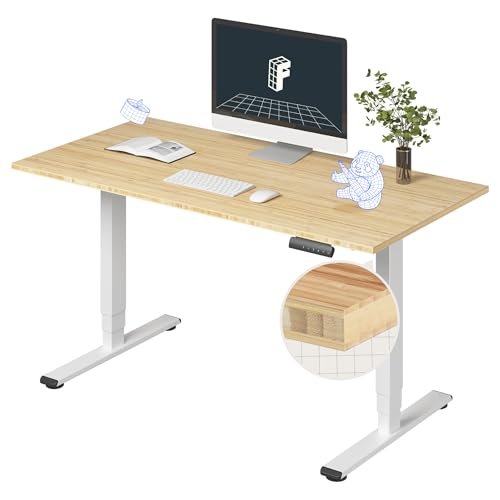 FlexiSpot E6 Bamboo Electric Standing Desk