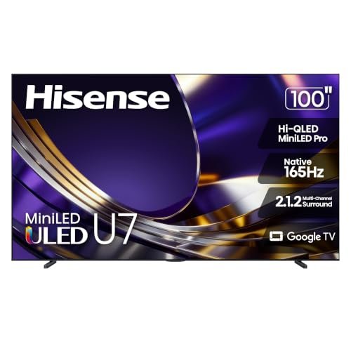 Hisense 100″ U7 Mini-LED 4K Gaming TV