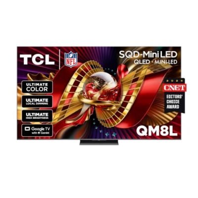TCL 75 Inch QM8L Series Smart QLED TV