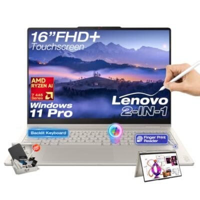 Lenovo Yoga 7a 2-in-1 Touchscreen Laptop