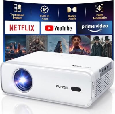 Aurzen EAZZE D1 Smart Portable Projector