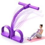 6-Tube Foot Pedal Resistance Bands
