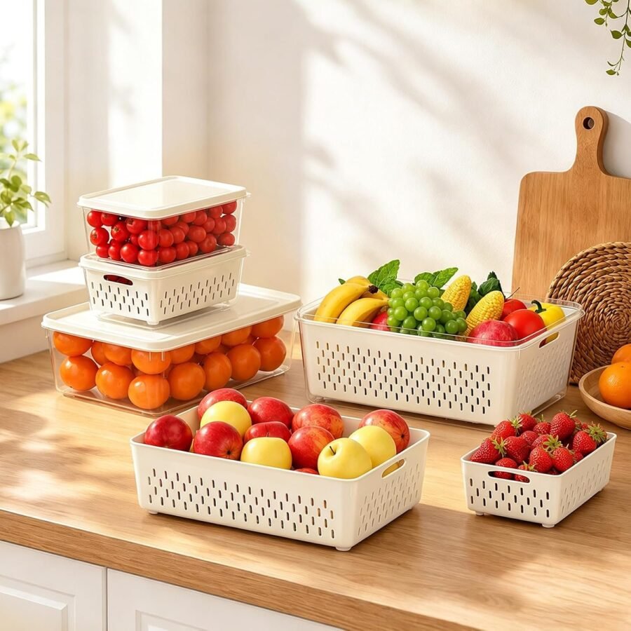 4 Pack Fruit Storage Containers