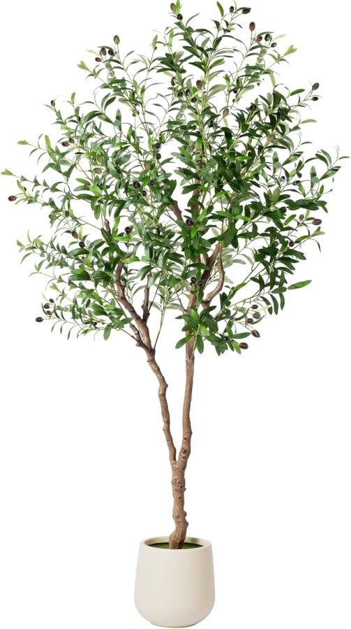 NOVAROOT 6FT Faux Olive Tree