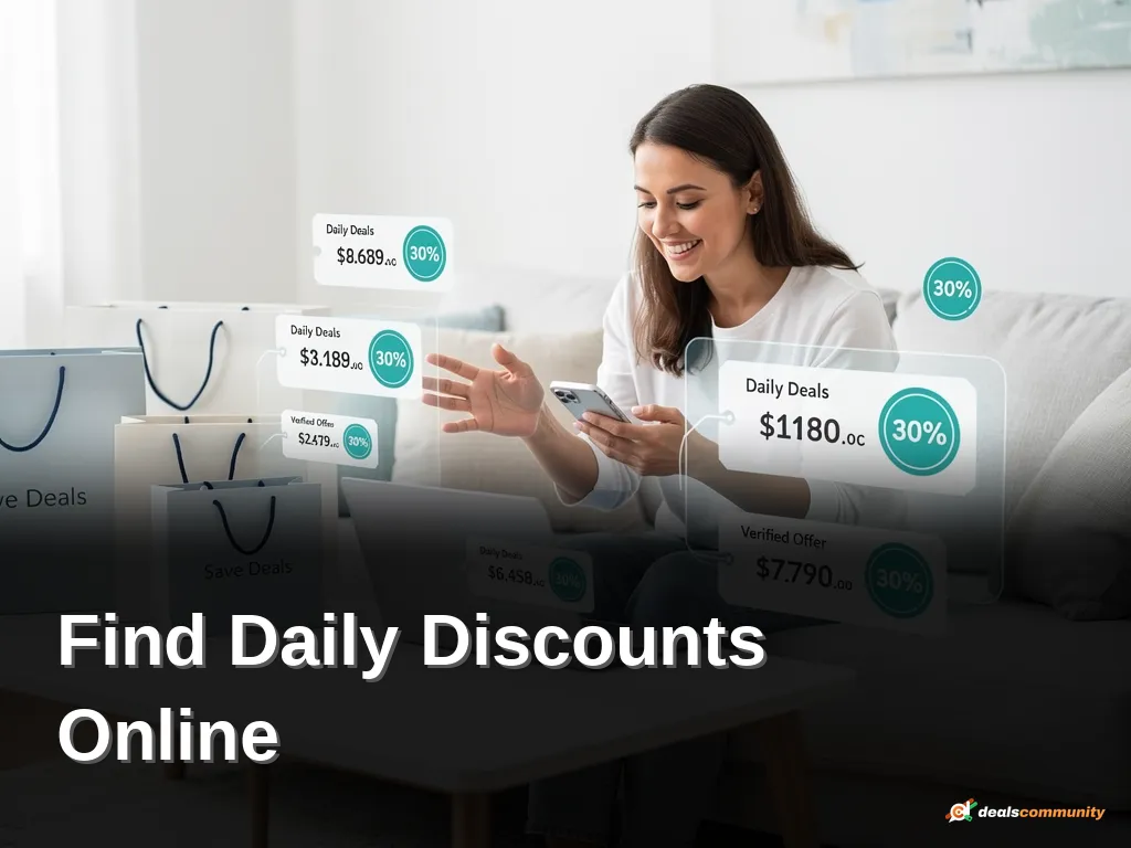 How to Find Daily Discounts Online?