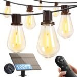 addlon 102FT(96+6) Solar String Lights Outdoor