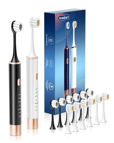 ANEEBART 2 Pack Electric Toothbrush