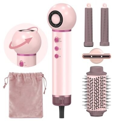 AROEVE 5 in 1 Hot Air Styler & Blow Dryer Brush
