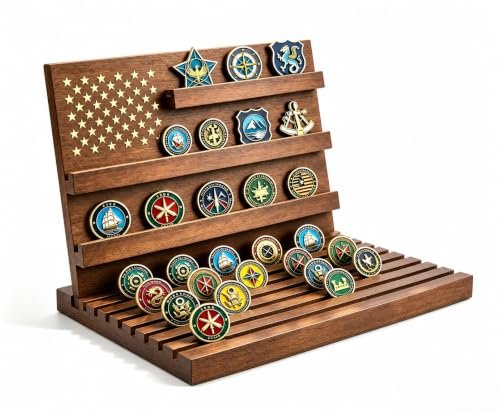 ASOBRIS Challenge Coin Display Stand & Holde